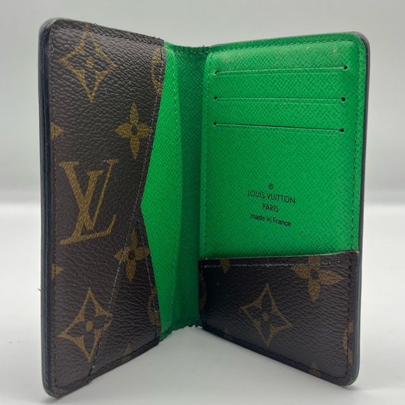 Louis Vuitton Classic Monogram and Green Pocket Organizer - Picture 5 of 7